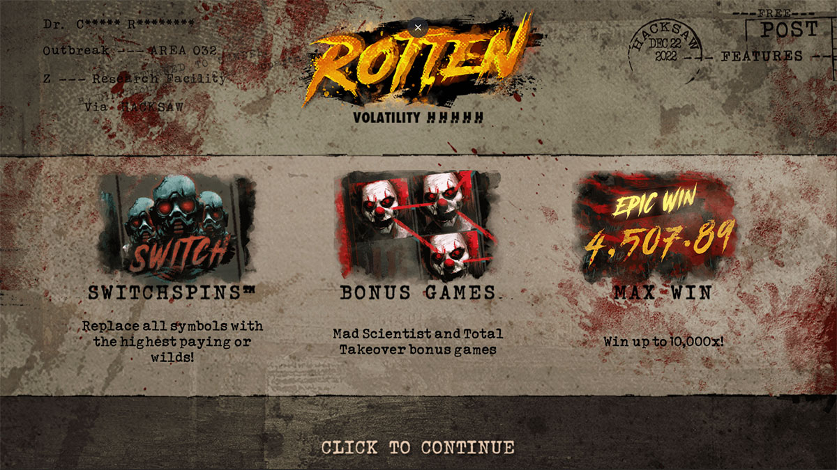 игровой процесс в Rotten